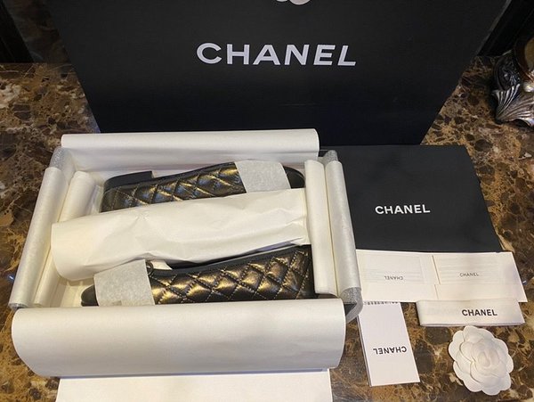 샤넬 cc로고 퀄팅 발레리나 플랫 슈즈 [매장가 160만원대]