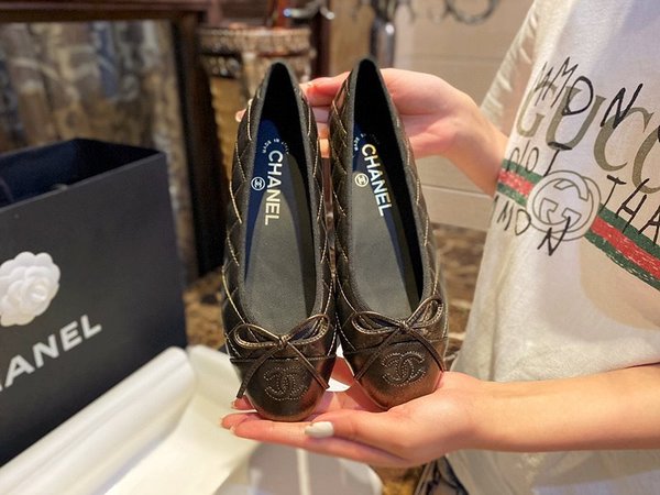 샤넬 cc로고 퀄팅 발레리나 플랫 슈즈 [매장가 160만원대]