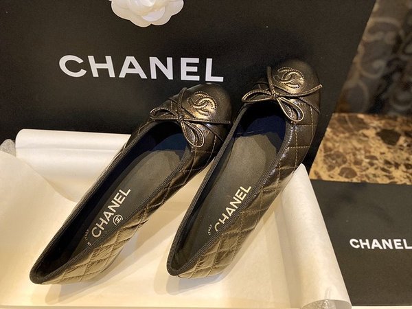 샤넬 cc로고 퀄팅 발레리나 플랫 슈즈 [매장가 160만원대]