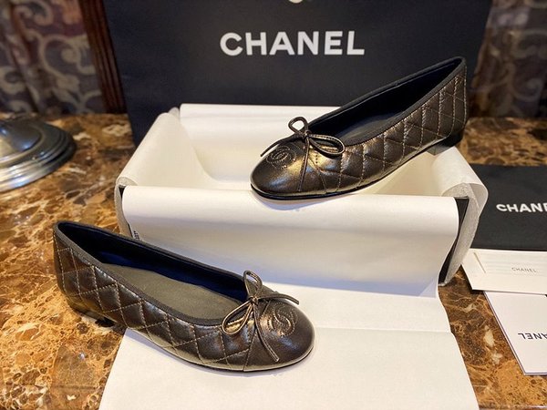샤넬 cc로고 퀄팅 발레리나 플랫 슈즈 [매장가 160만원대]
