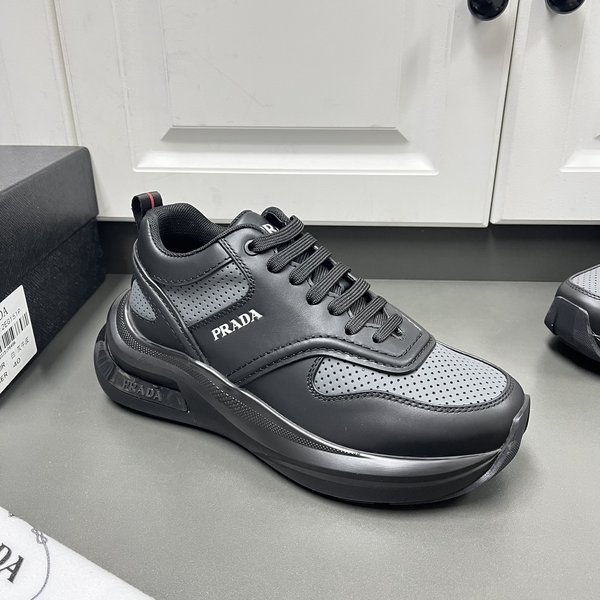 프라다 패브릭 스니커즈 / 블랙 [매장가160만원대]