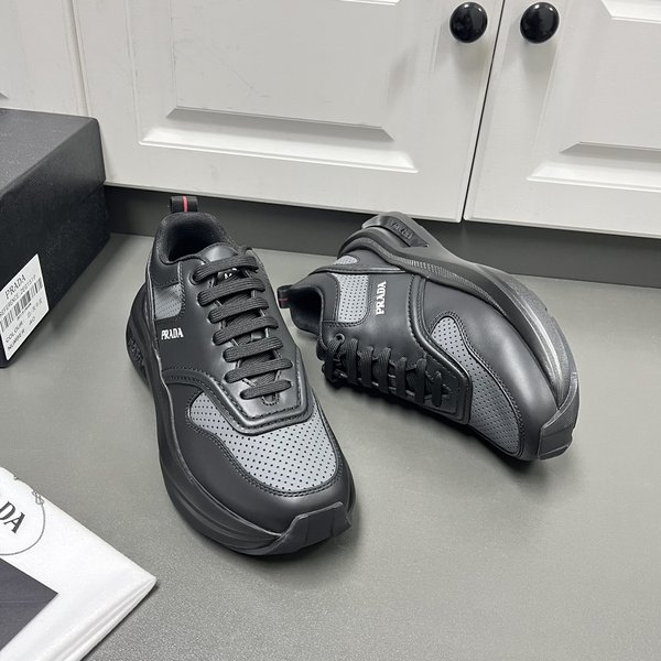 프라다 패브릭 스니커즈 / 블랙 [매장가160만원대]