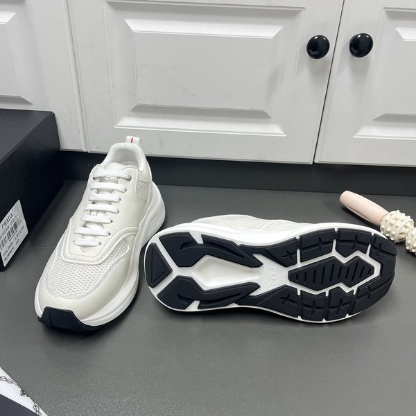 프라다 패브릭 메쉬 스니커즈 / 화이트 [매장가150만원대]