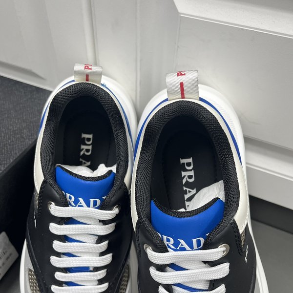 프라다 패브릭 메쉬 스니커즈 / 블루 [매장가150만원대]