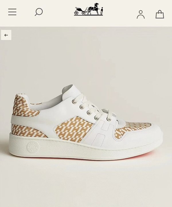 에르메스 프리 스니커즈 / 베쥬 고비 화이트 [매장가160만원대]