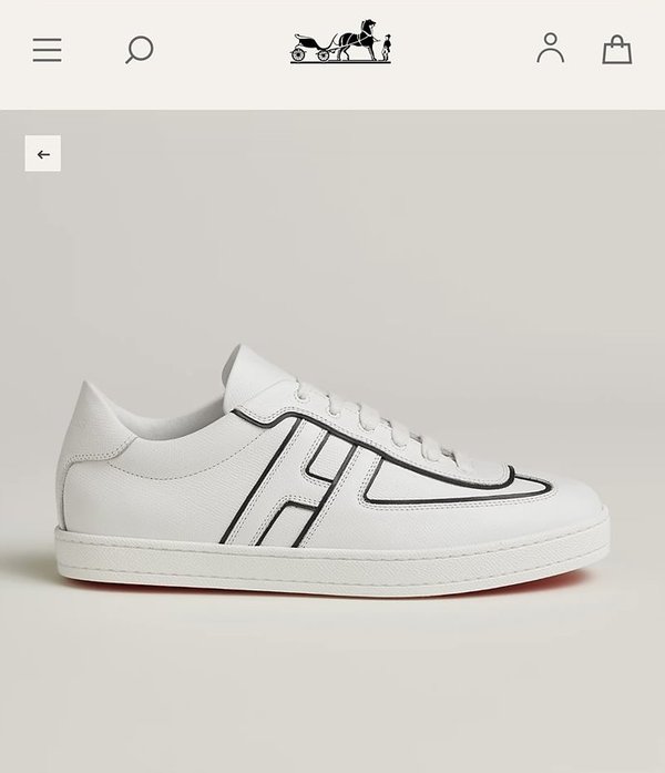 에르메스 부메랑 스니커즈 / 화이트 [매장가160만원대]