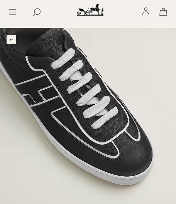 에르메스 부메랑 스니커즈 / 블랙 [매장가160만원대]