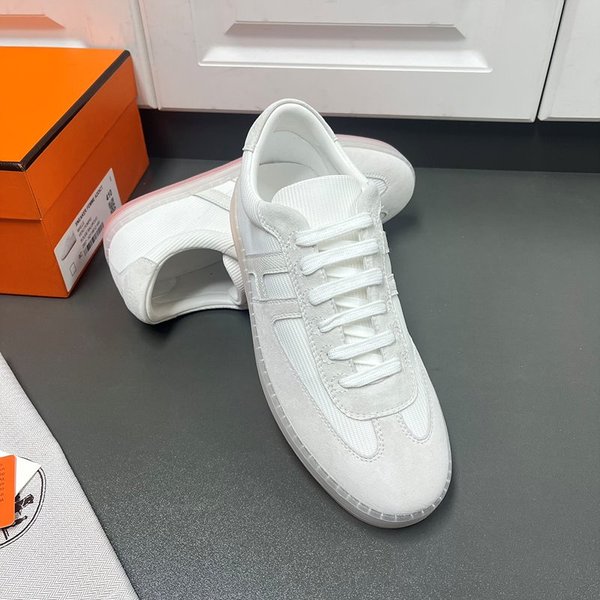 에르메스 메쉬 스웨이드 스니커즈 / 화이트 [매장가135만원대]