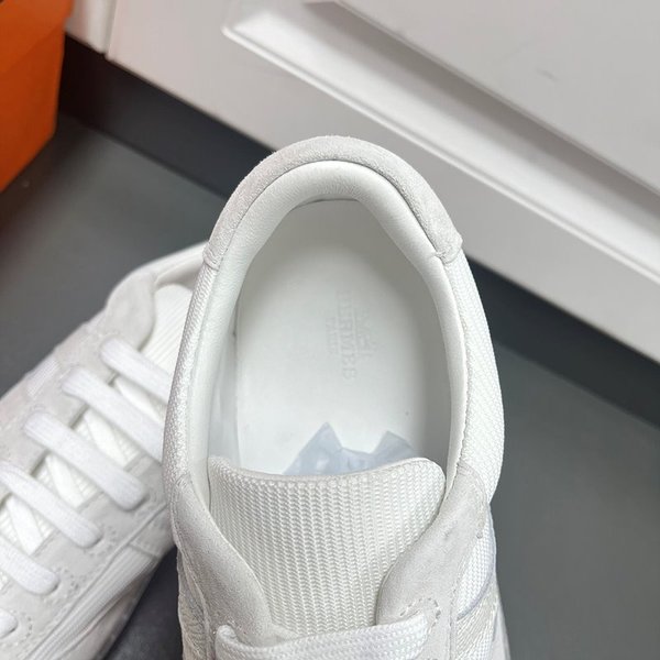 에르메스 메쉬 스웨이드 스니커즈 / 화이트 [매장가135만원대]