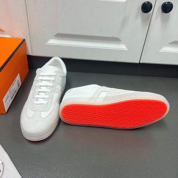 에르메스 메쉬 스웨이드 스니커즈 / 화이트 [매장가135만원대]