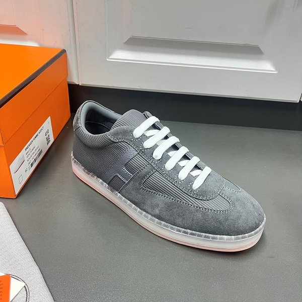 에르메스 메쉬 스웨이드 스니커즈 / 그레이 [매장가135만원대]