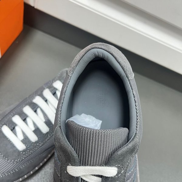 에르메스 메쉬 스웨이드 스니커즈 / 그레이 [매장가135만원대]