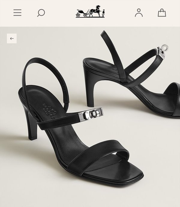 에르메스 글래머75 샌들