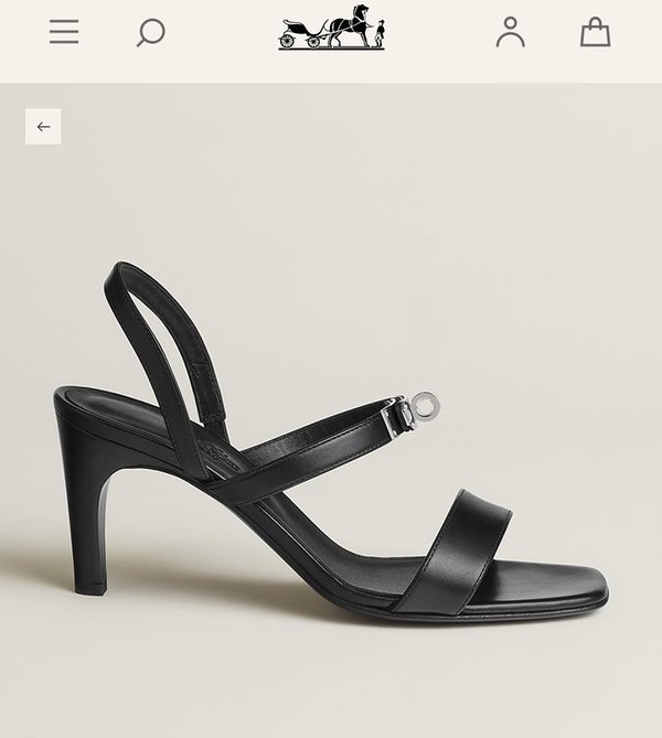 에르메스 글래머75 샌들