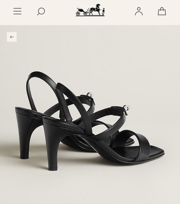 에르메스 글래머75 샌들