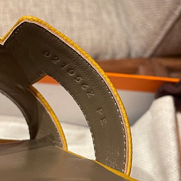 에르메스 오란 엡솜 발판 샌들 슬리퍼 [매장가110만원대]