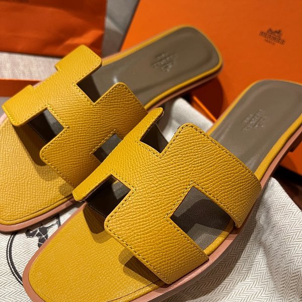 에르메스 오란 엡솜 발판 샌들 슬리퍼 [매장가110만원대]