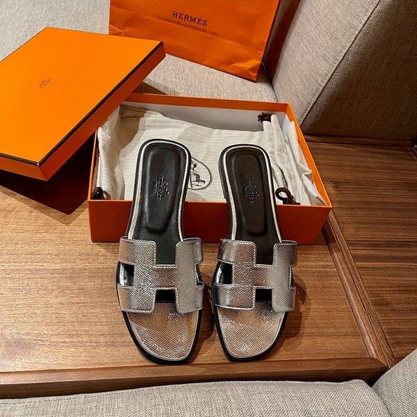에르메스 오란 엡솜 발판 샌들 슬리퍼 [매장가110만원대]