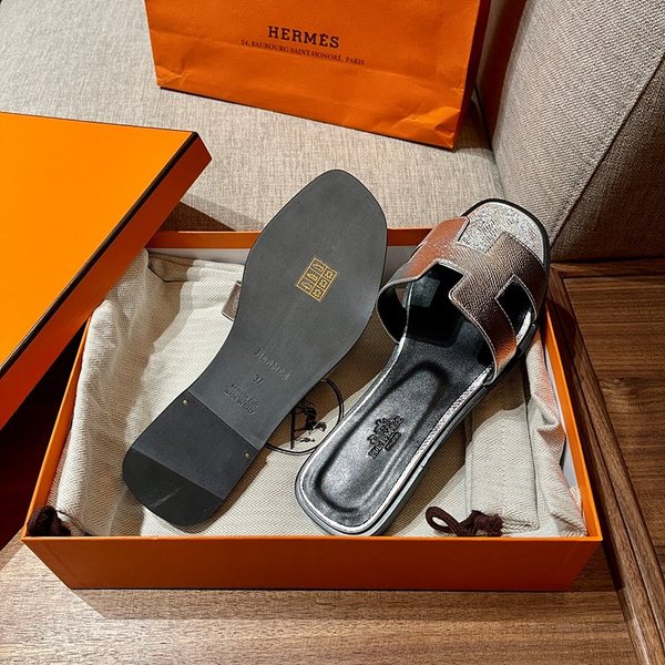 에르메스 오란 엡솜 발판 샌들 슬리퍼 [매장가110만원대]