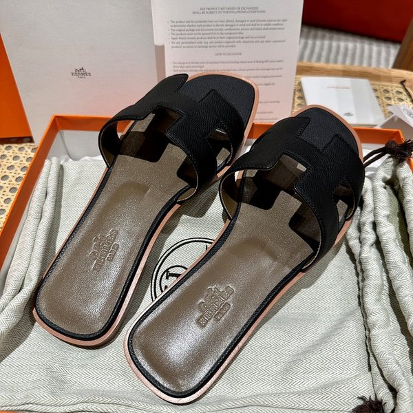에르메스 오란 엡솜 발판 샌들 슬리퍼 [매장가110만원대]