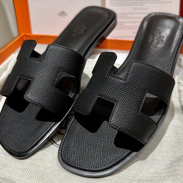 에르메스 오란 엡솜 발판 샌들 슬리퍼 [매장가110만원대]