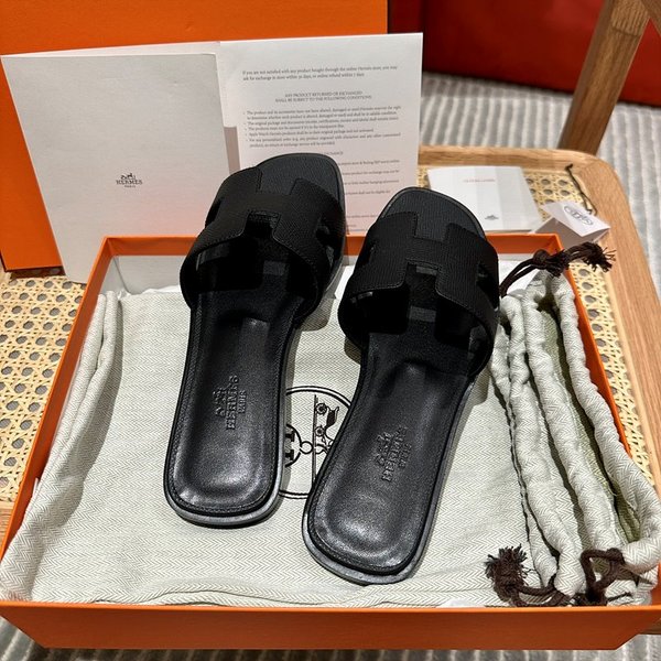 에르메스 오란 엡솜 발판 샌들 슬리퍼 [매장가110만원대]