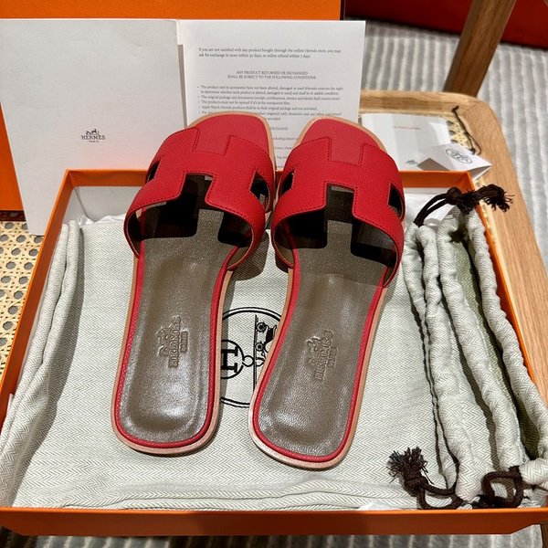 에르메스 오란 엡솜 발판 샌들 슬리퍼 [매장가110만원대]