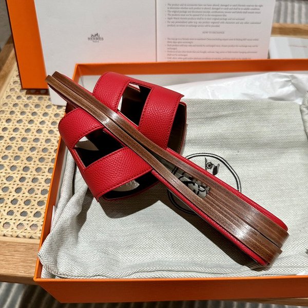 에르메스 오란 엡솜 발판 샌들 슬리퍼 [매장가110만원대]