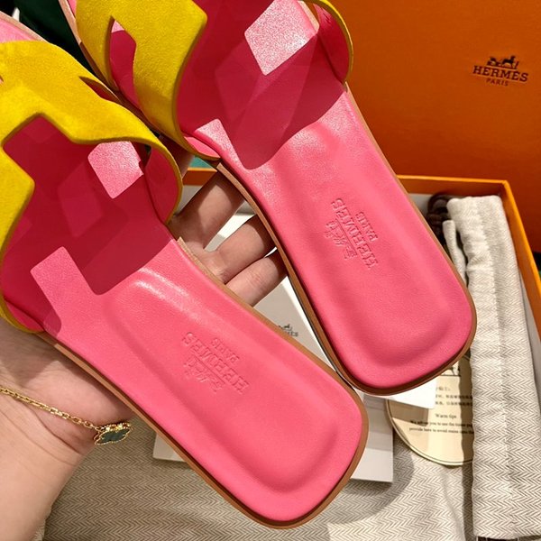 에르메스 오란 발판 샌들 슬리퍼 [매장가110만원대]