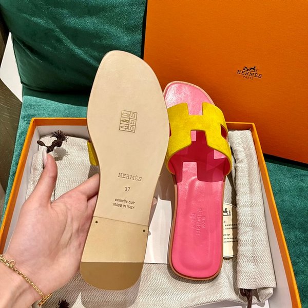 에르메스 오란 발판 샌들 슬리퍼 [매장가110만원대]