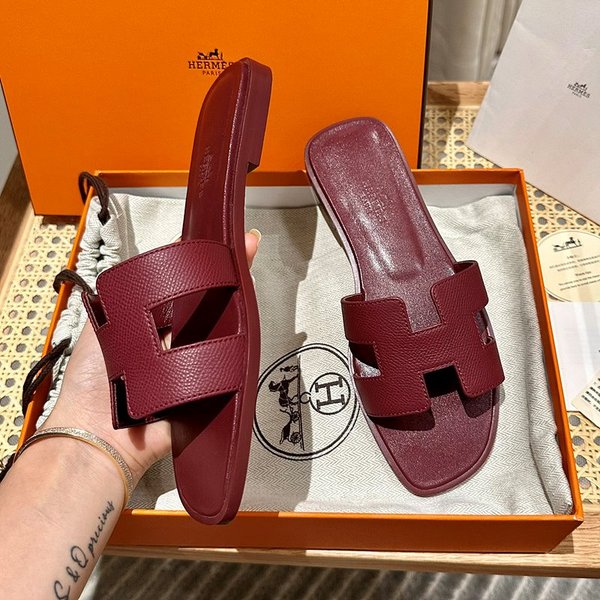 에르메스 오란 발판 샌들 슬리퍼 [매장가110만원대]