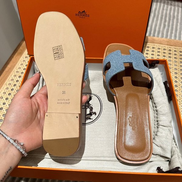 에르메스 오란 발판 샌들 슬리퍼 [매장가110만원대]