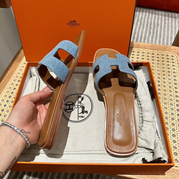 에르메스 오란 발판 샌들 슬리퍼 [매장가110만원대]