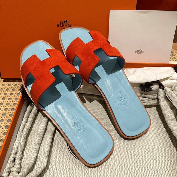 에르메스 오란 발판 샌들 슬리퍼 [매장가110만원대]