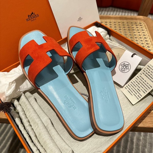 에르메스 오란 발판 샌들 슬리퍼 [매장가110만원대]