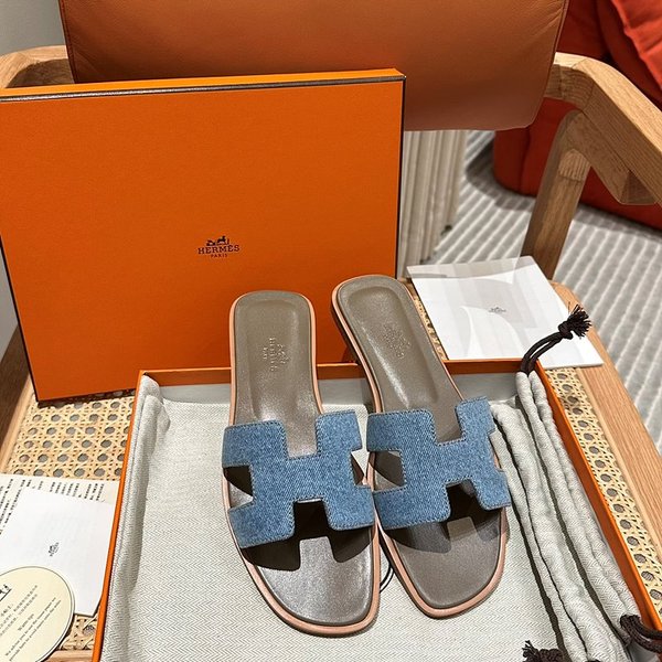 에르메스 오란 발판 샌들 슬리퍼 [매장가110만원대]