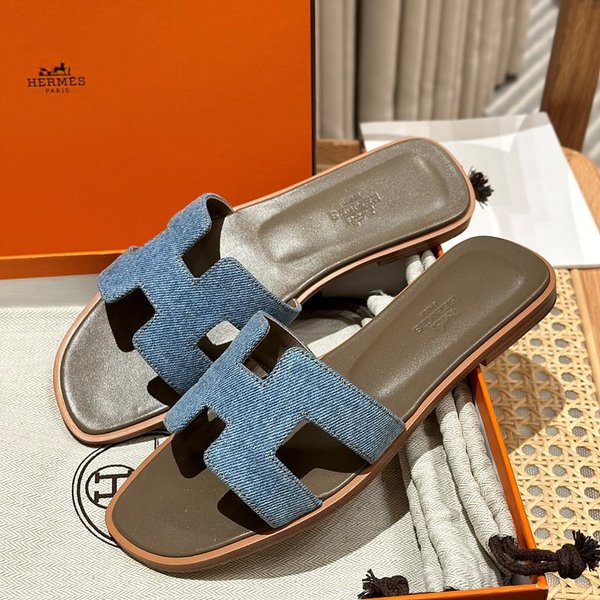 에르메스 오란 발판 샌들 슬리퍼 [매장가110만원대]