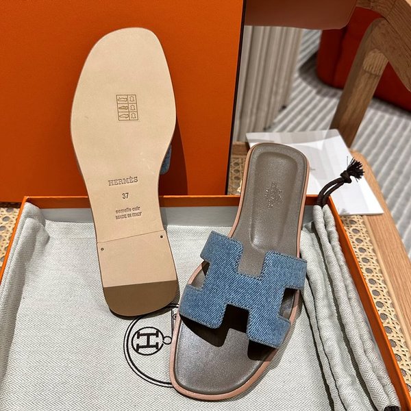 에르메스 오란 발판 샌들 슬리퍼 [매장가110만원대]