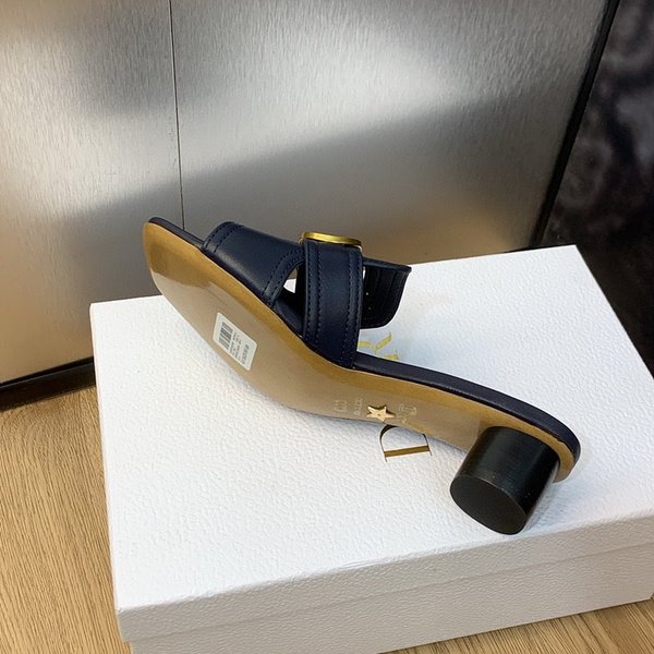 디올 CD 레터 버클 중공 슬리퍼(1.5CM/4.5CM) [매장가 300만원대]