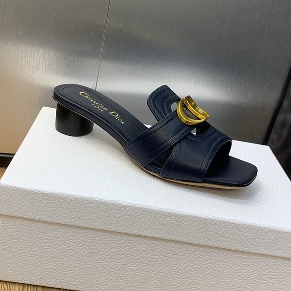 디올 CD 레터 버클 중공 슬리퍼(1.5CM/4.5CM) [매장가 300만원대]