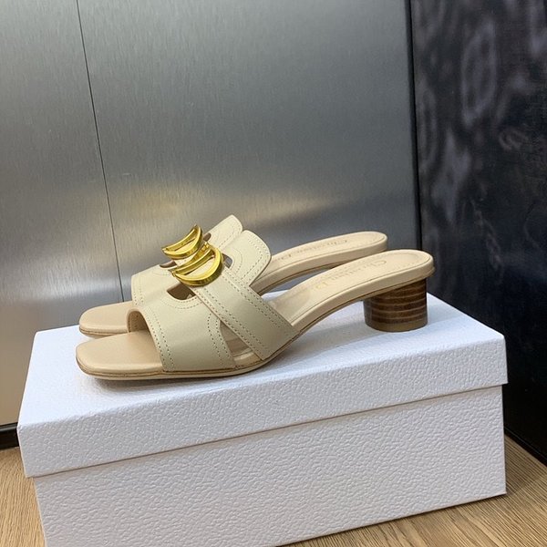 디올 CD 레터 버클 중공 슬리퍼(1.5CM/4.5CM) [매장가 300만원대]