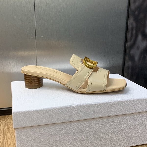 디올 CD 레터 버클 중공 슬리퍼(1.5CM/4.5CM) [매장가 300만원대]