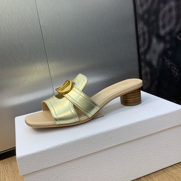 디올 CD 레터 버클 중공 슬리퍼(1.5CM/4.5CM) [매장가 300만원대]