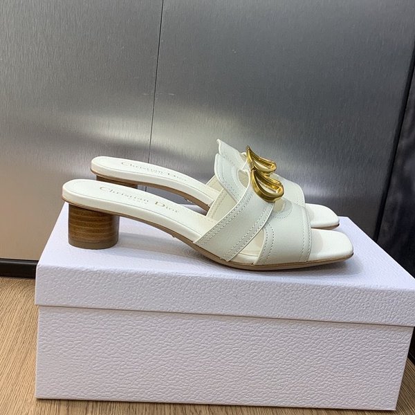 디올 CD 레터 버클 중공 슬리퍼(1.5CM/4.5CM) [매장가 300만원대]