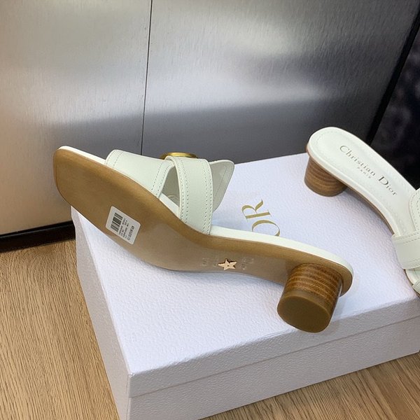 디올 CD 레터 버클 중공 슬리퍼(1.5CM/4.5CM) [매장가 300만원대]