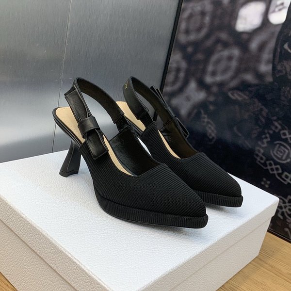 디올 Sweet-D 슬링백 펌프스 힐 [매장가 320만원대]