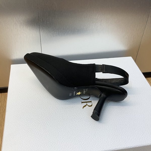 디올 Sweet-D 슬링백 펌프스 힐 [매장가 320만원대]