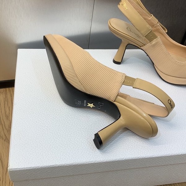 디올 Sweet-D 슬링백 펌프스 힐 [매장가 320만원대]