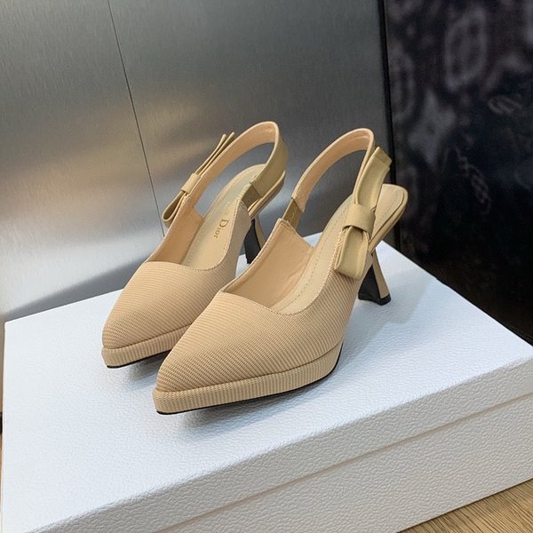 디올 Sweet-D 슬링백 펌프스 힐 [매장가 320만원대]