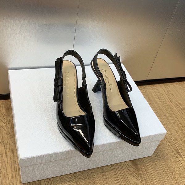 디올 Sweet-D 슬링백 펌프스 힐 [매장가 320만원대]